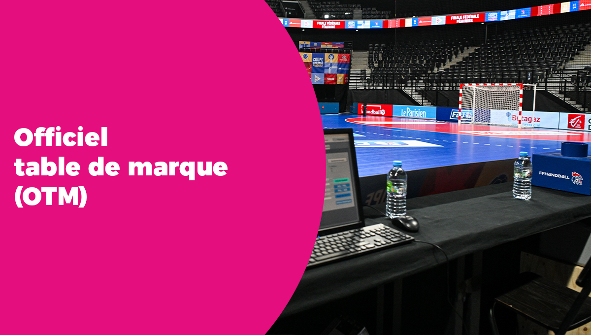 Officiel table de marque